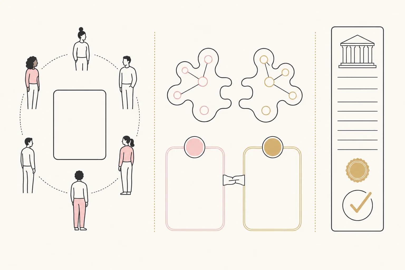 Editorial diagram separating human trials, combination studies, and regulatory records in semaglutide research.