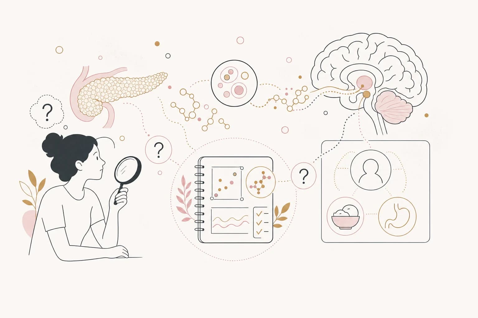 Editorial scene explaining Cagrilintide explained: why amylin research is getting attention for Filipino readers