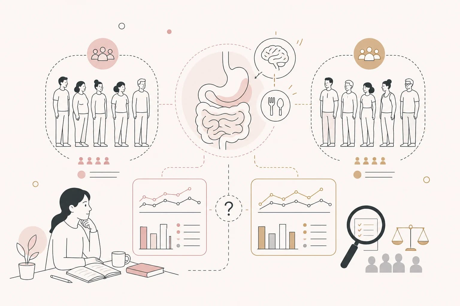 Editorial scene explaining Cagrilintide Study Review: Coadministered Cagrilintide and Semaglutide in Adults with Overweight for Filipino readers