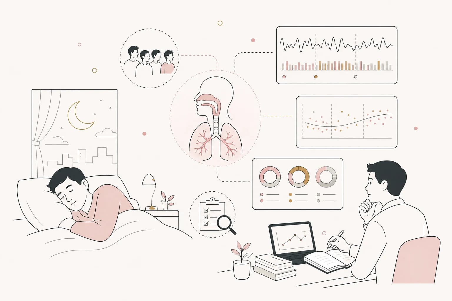 Editorial scene explaining Enclomiphene Study Review: Optimizing Diagnostic Accuracy and Treatment Decisions in Men for Filipino readers