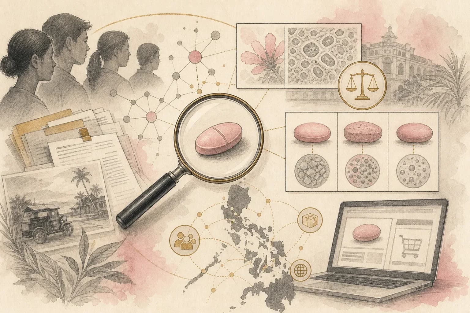 Evidence map showing the main study context and limits for Erectile dysfunction, stigma, and safer health information for Filipino men