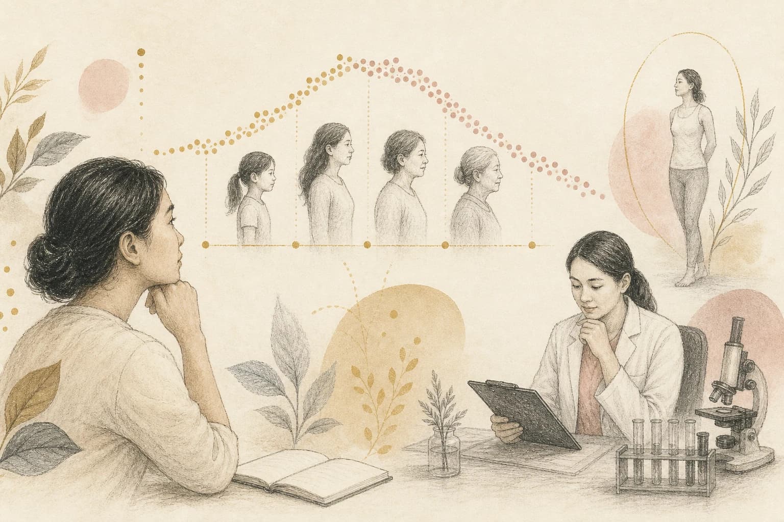 Filipino adult considering age-related hormone trends without assuming a treatment need