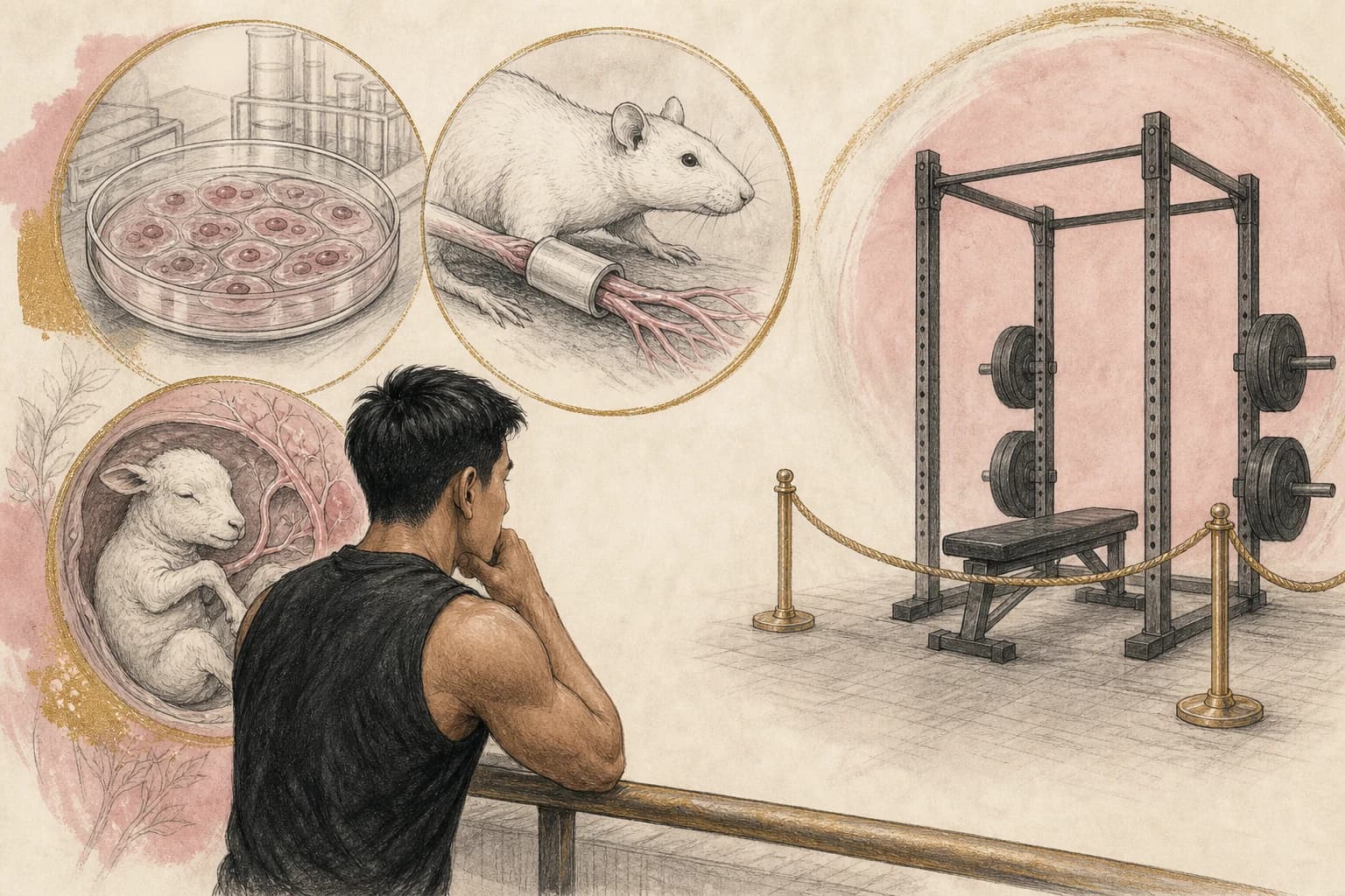 Filipino gym reader separating IGF-1 LR3 laboratory biology from human muscle claims