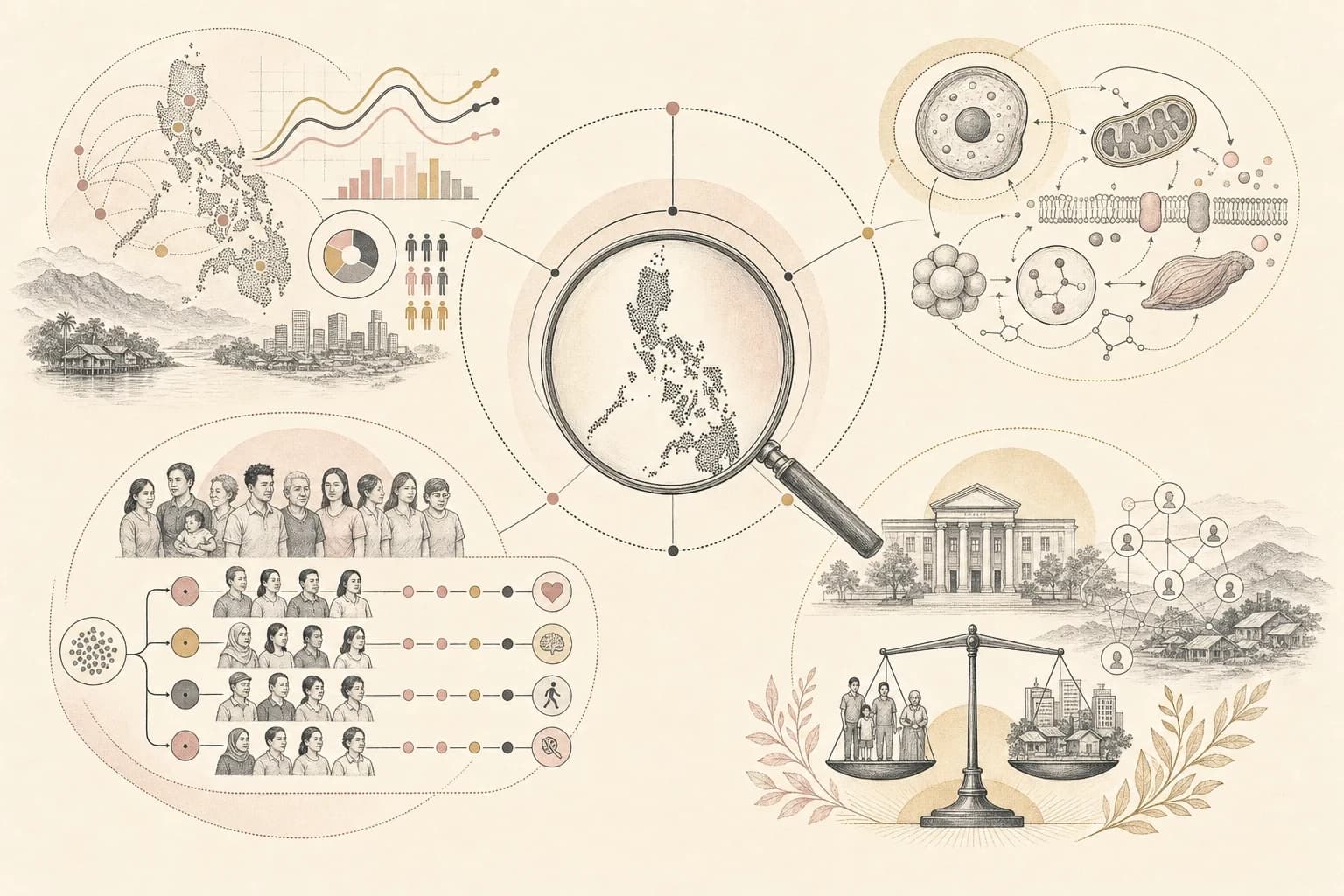 Evidence map showing the main study context and limits for Obesity and diabetes in the Philippines: why metabolic research attracts so much attention