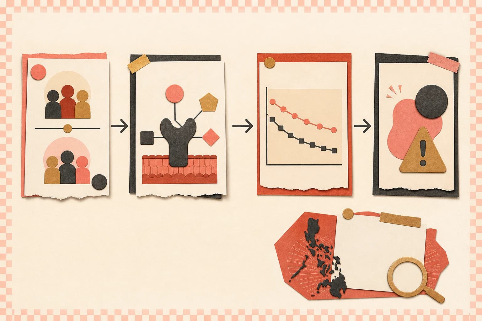 Evidence map separating the main result and study limits for Retatrutide finding check: “The TRIUMPH trials are designed to test…” in Philippine context