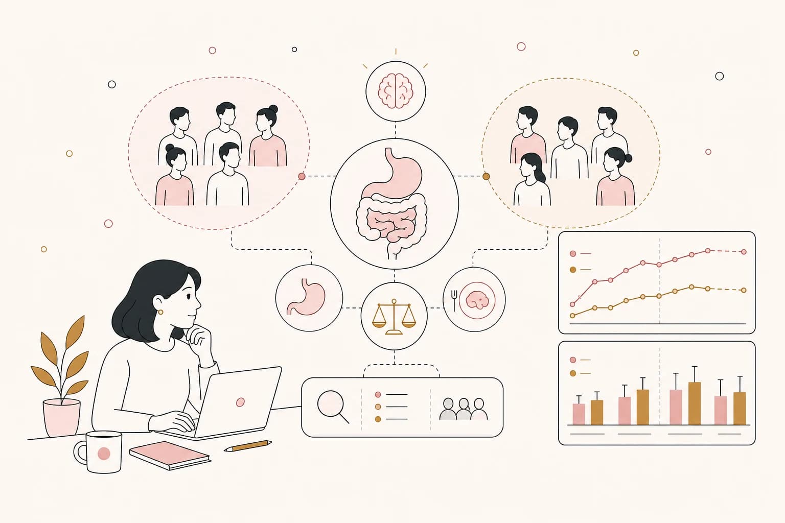 Editorial scene explaining Retatrutide Study Review: A Randomized, Placebo-Controlled, Parallel Study to Investigate the Response for Filipino readers