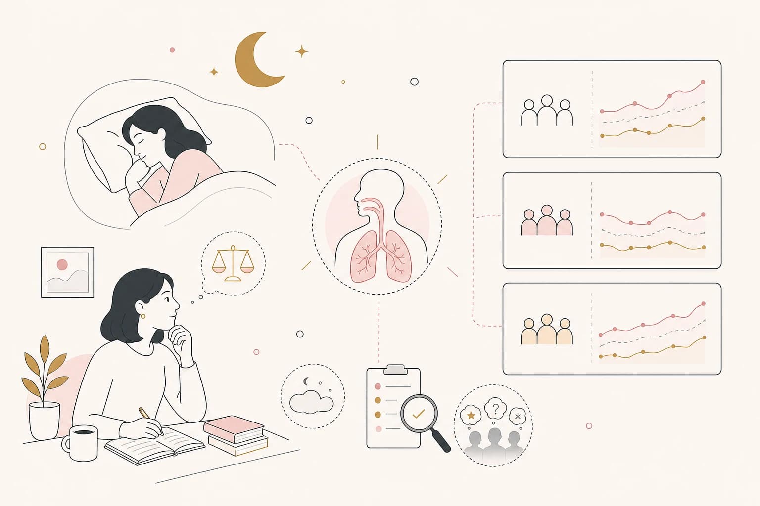 Editorial scene explaining Retatrutide Study Review: Perceived benefits of treatment for obesity with retatrutide: A qualitative for Filipino readers