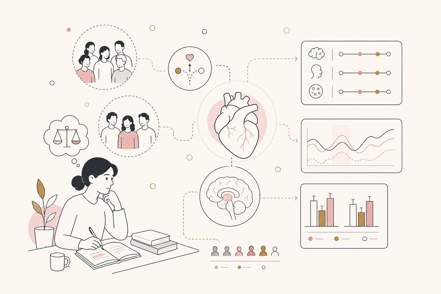 Editorial scene explaining Semaglutide research record explained: Semaglutide alters behaviour and nucleus accumbens oscillatory activity in healthy mice. for Filipino readers