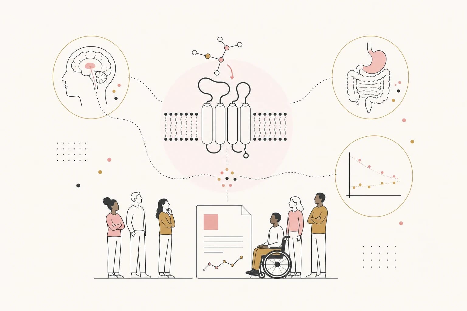 Editorial scene explaining Semaglutide research record explained: Transient Hyperprolactinemia Associated With Semaglutide in a Patient With Hashimoto's Thyroiditis. for Filipino readers