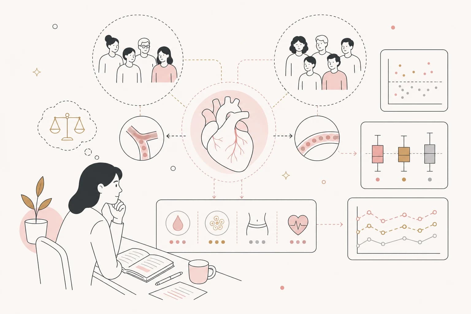 Editorial scene explaining Semaglutide Study Review: Effect of Semaglutide on Insulin Sensitivity and Cardiometabolic Risk Factors for Filipino readers