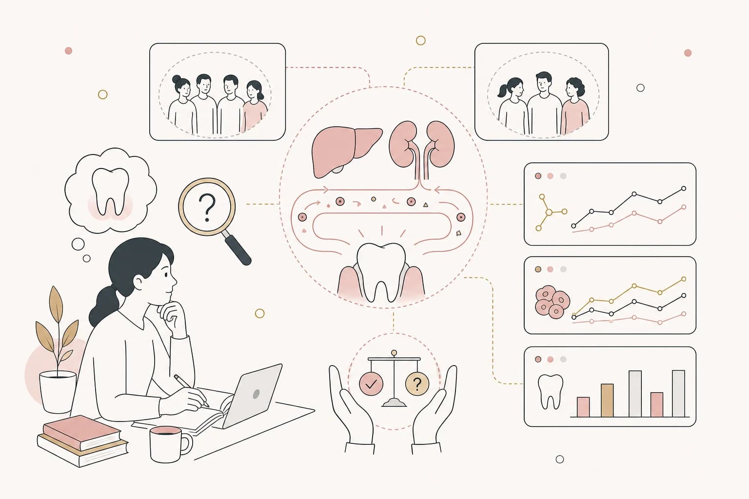 Editorial scene explaining Semaglutide Study Review: Oral Health Considerations and Dental Management Guidelines for Semaglutide for Filipino readers