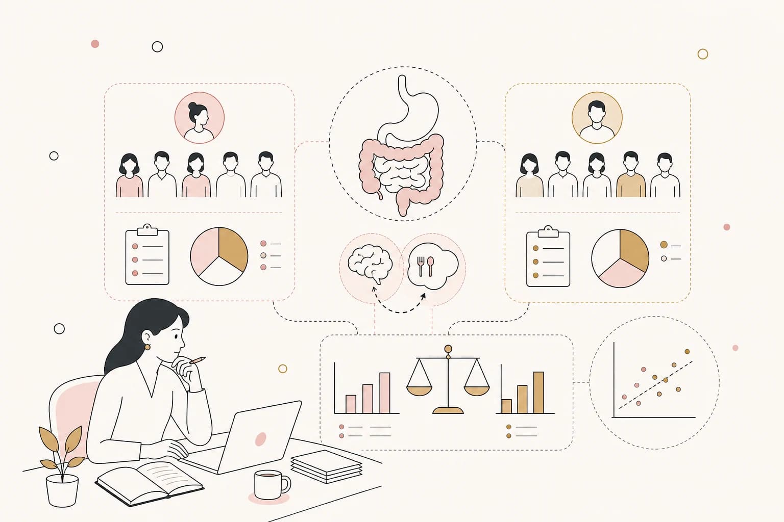 Editorial scene explaining Semaglutide Study Review: Real-World Comparative Effectiveness of Tirzepatide and Semaglutide for Filipino readers