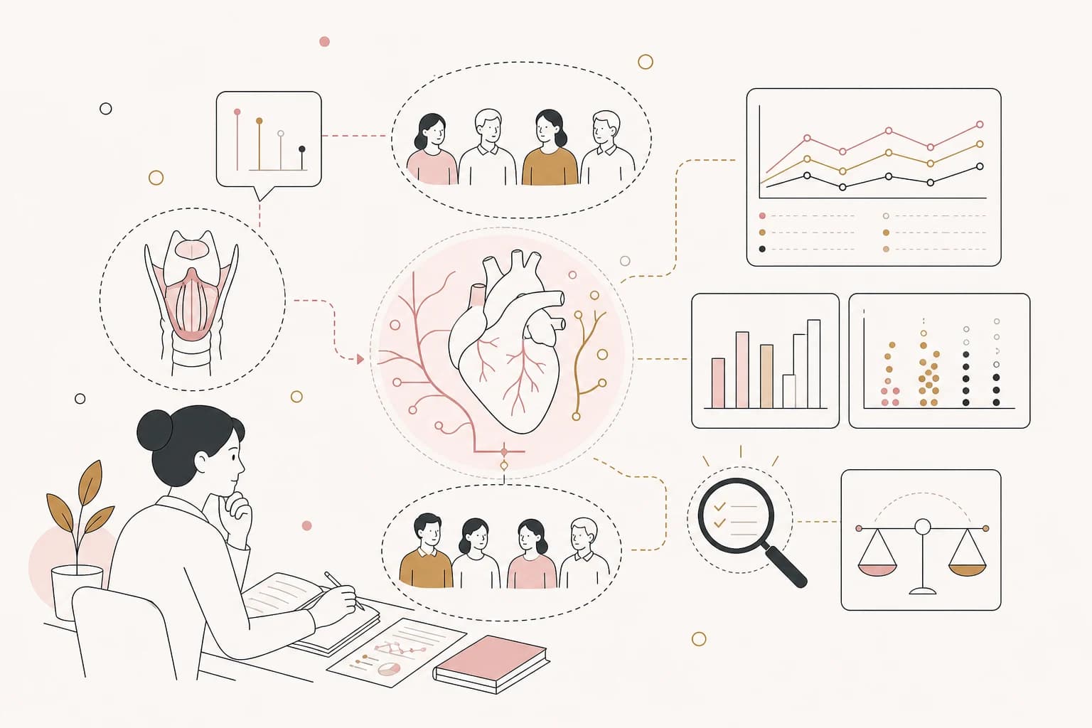Editorial scene explaining Semaglutide Study Review: Revision Medialization Thyroplasty for Glottic Insufficiency Amid Rapid Weight for Filipino readers