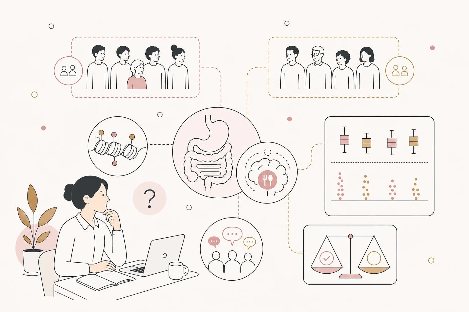 Editorial scene explaining Semaglutide Study Review: Semaglutide slows epigenetic aging in a randomized trial of HIV-associated for Filipino readers