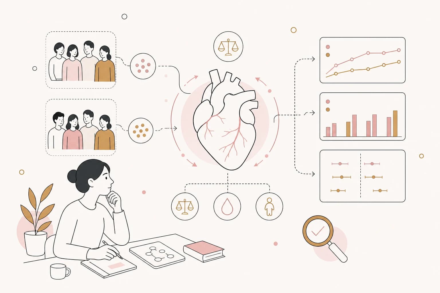 Editorial scene explaining Semaglutide Study Review: Tirzepatide vs. semaglutide for obesity, glycemic control, and cardiovascular for Filipino readers