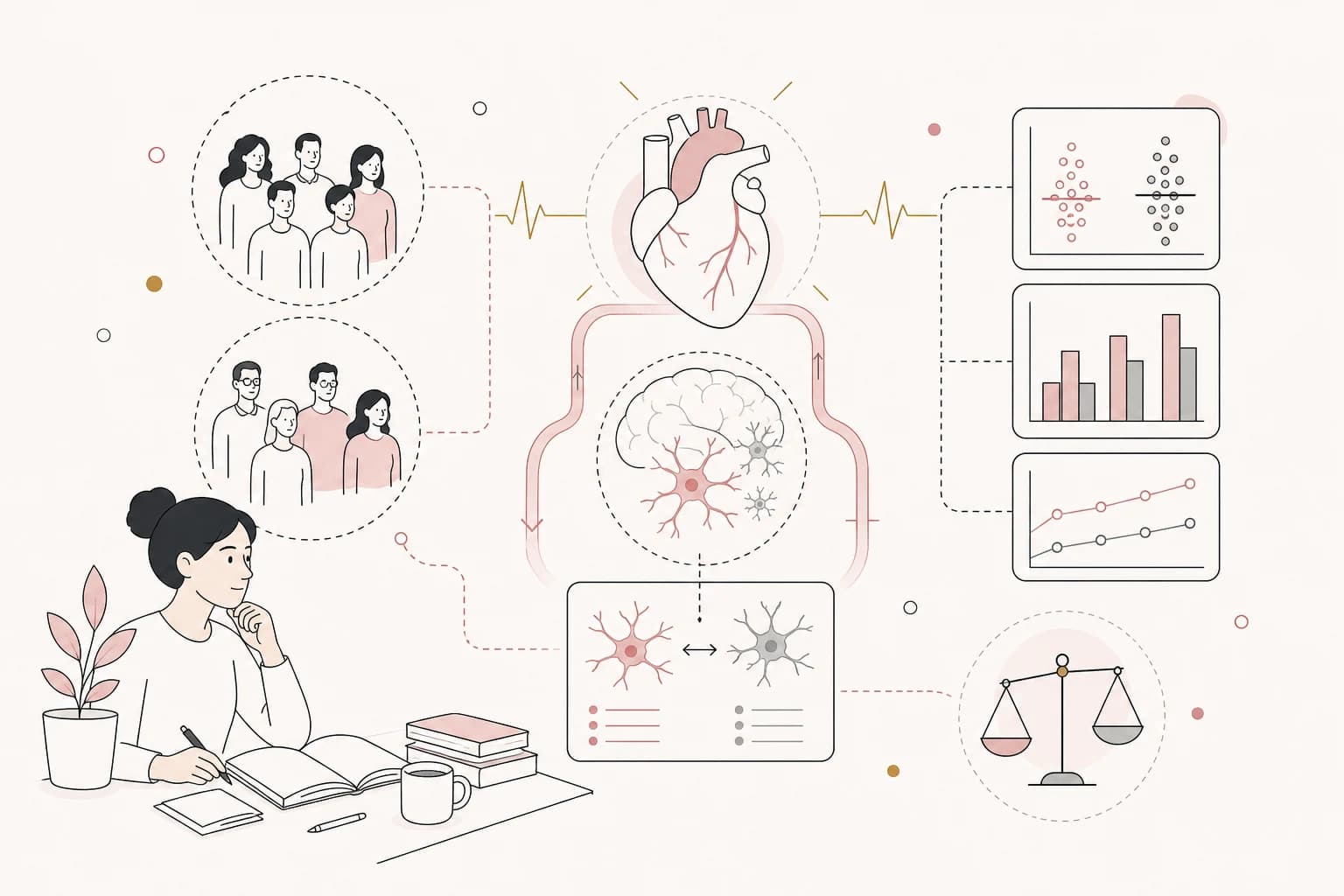 Editorial scene explaining SS-31 Study Review: SS-31 improves post-cardiac arrest brain injury by inhibiting microglial ferroptosis for Filipino readers