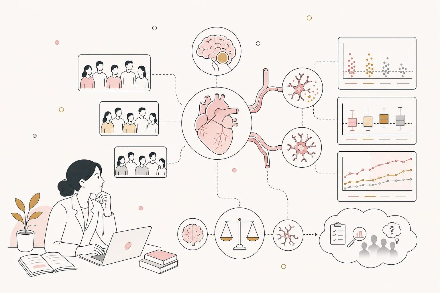 Editorial scene explaining SS-31 Study Review: SS-31 improves post-cardiac arrest brain injury by inhibiting microglial ferroptosis for Filipino readers