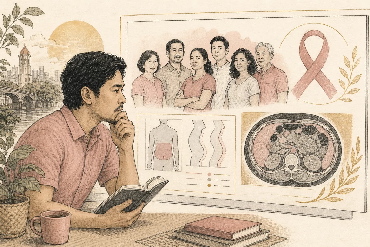 Filipino reader tracing tesamorelin evidence back to HIV clinical research