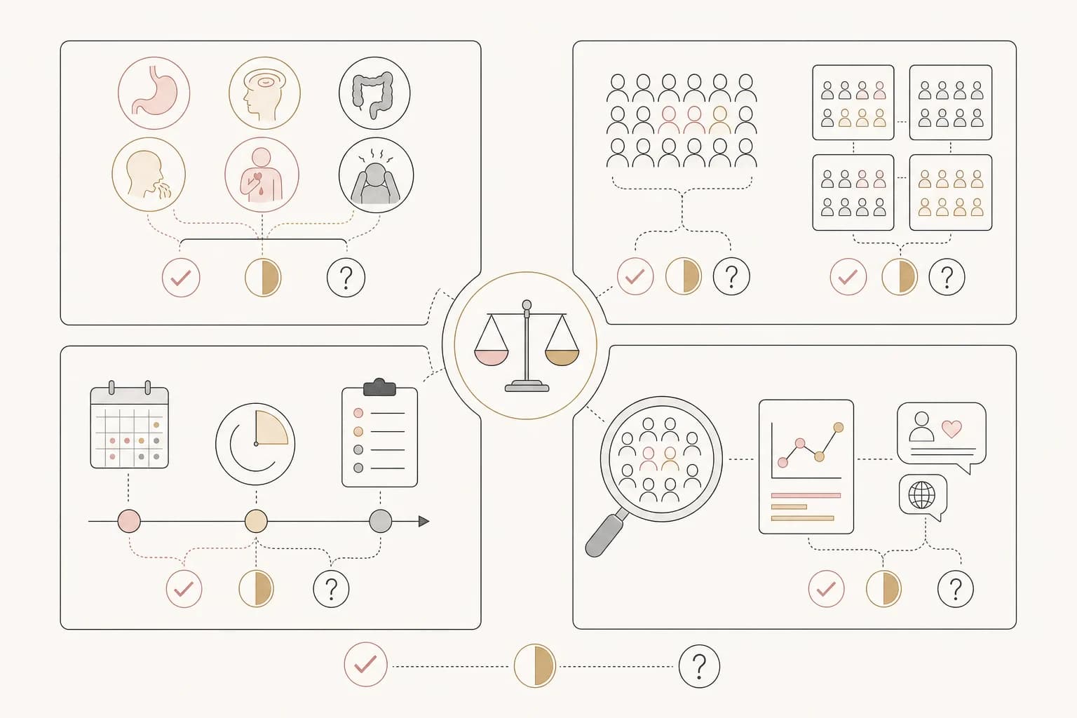 Evidence map showing the main study context and limits for Tirzepatide research record explained: Effects of Tirzepatide on Body Composition, Metabolic Parameters, and Sleep Outcomes: A Real-World One-Year Pr