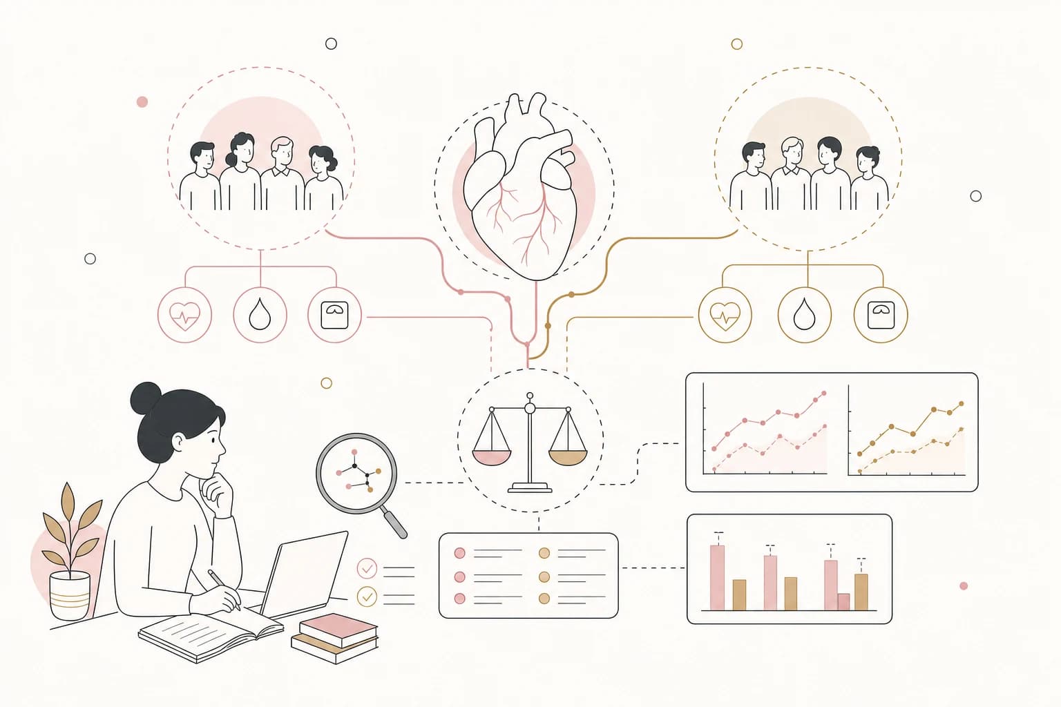 Editorial scene explaining Tirzepatide Study Review: Comparative Efficacy and Safety of Tirzepatide versus Semaglutide: A Systematic for Filipino readers
