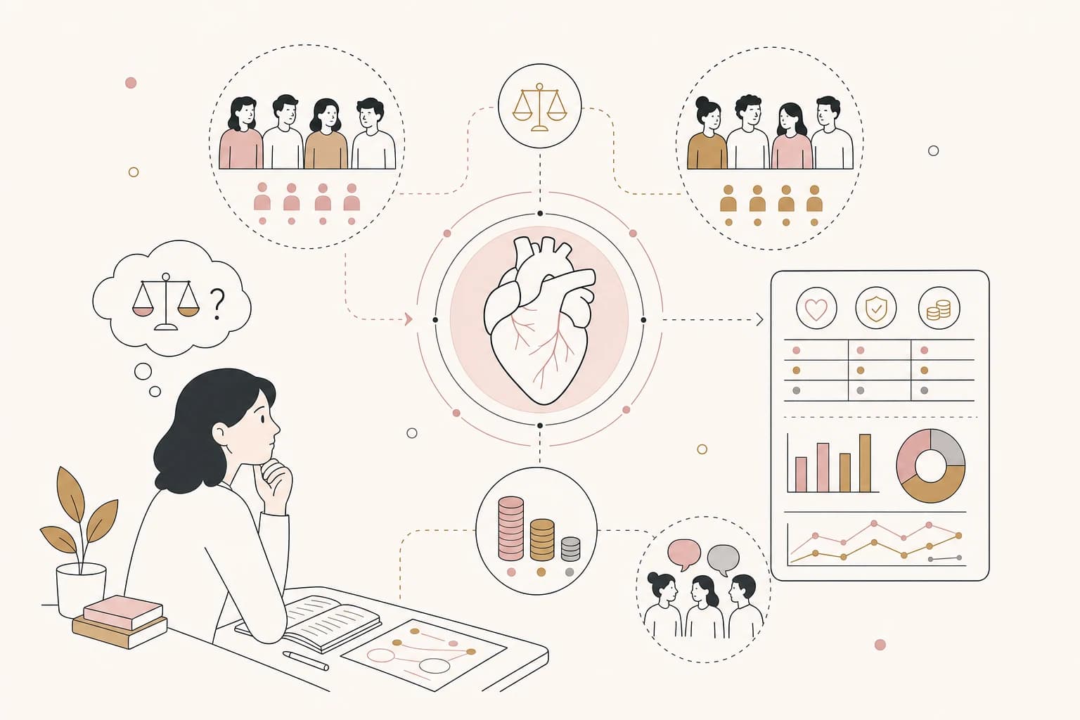 Editorial scene explaining Tirzepatide Study Review: Cost-effectiveness of tirzepatide versus semaglutide for patients with obesity for Filipino readers