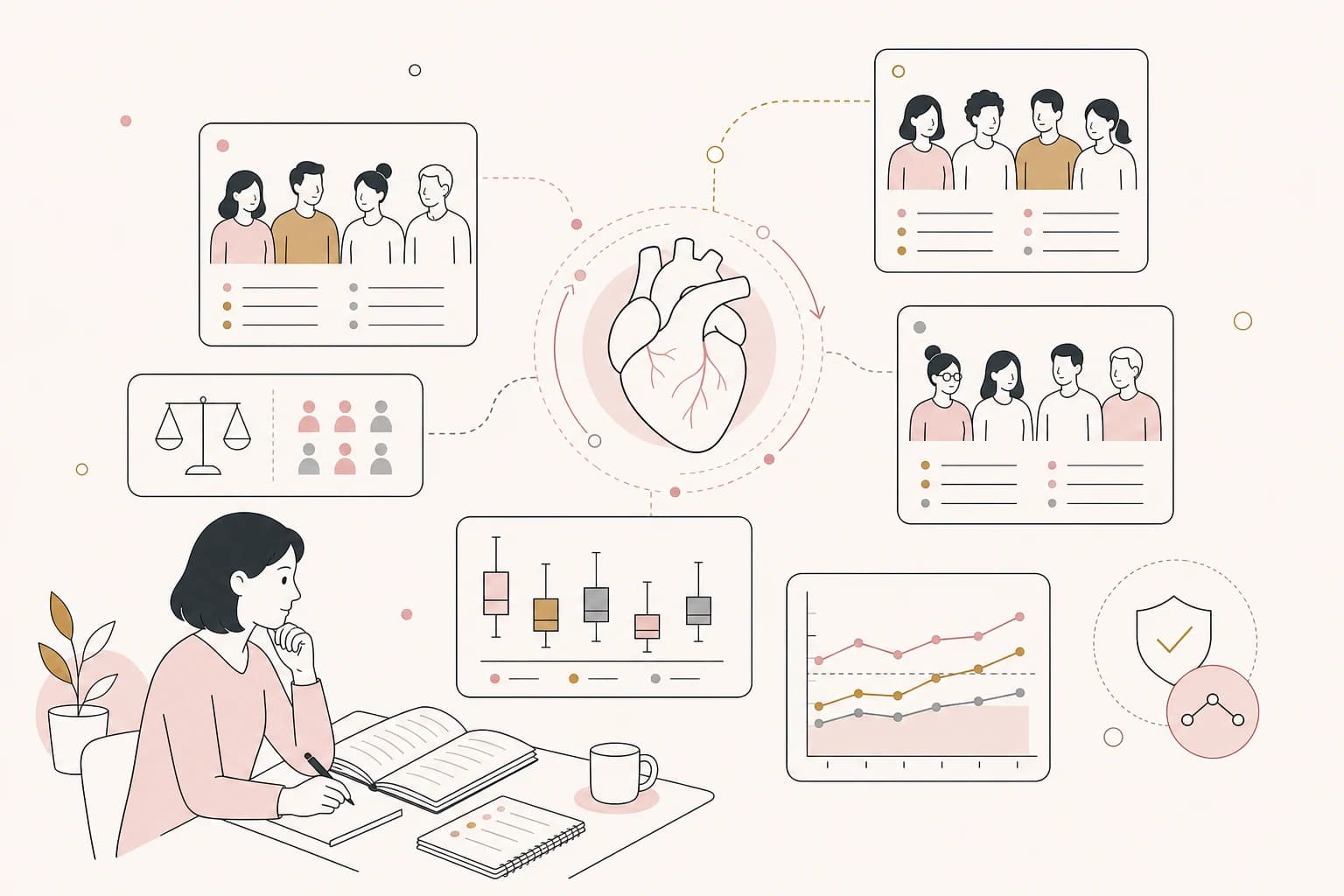Editorial scene explaining Tirzepatide Study Review: Tirzepatide Efficacy and Tolerability According to Early Weight Response for Filipino readers
