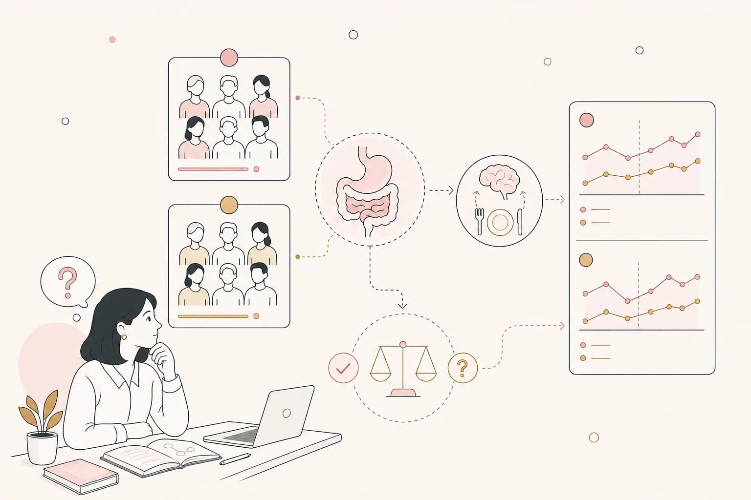 Editorial scene explaining Tirzepatide Study Review: Tirzepatide for maintenance of bodyweight reduction in people with obesity for Filipino readers