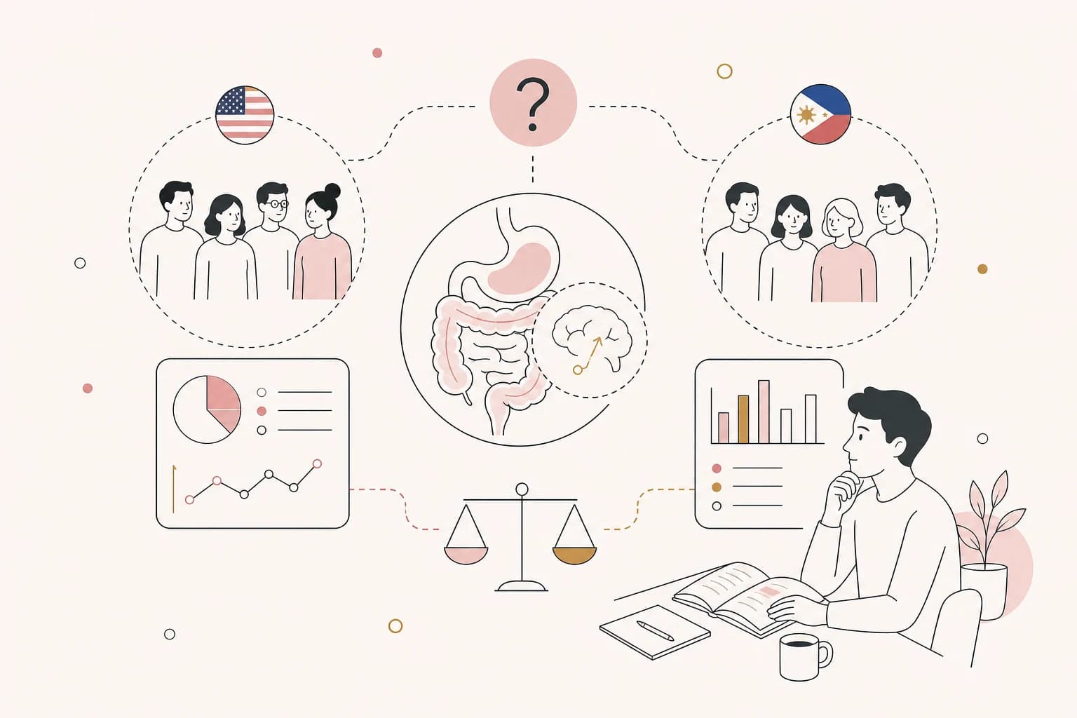 Editorial scene explaining US FDA vs Philippine FDA: Why Approval Does Not Automatically Transfer for Filipino readers
