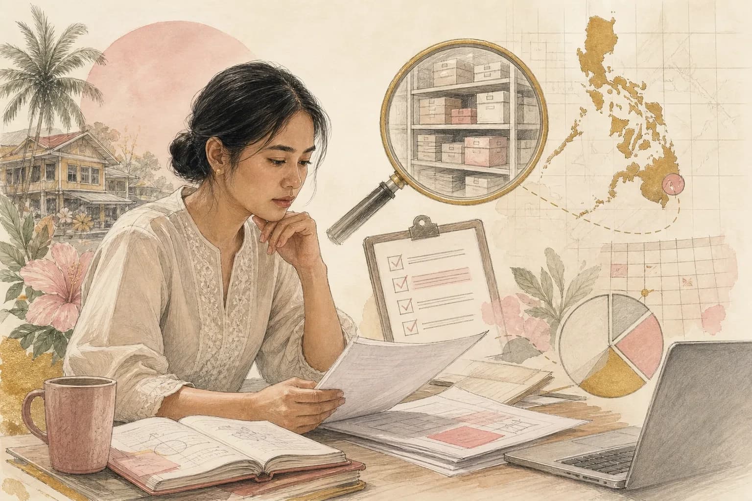 Editorial scene explaining Why live stock and availability belong to Medusa product cards for Filipino readers